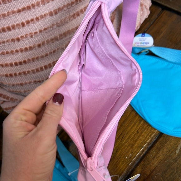 NWT Set of 3 Belt Bags-  Pink & Blue - Picture 3 of 4
